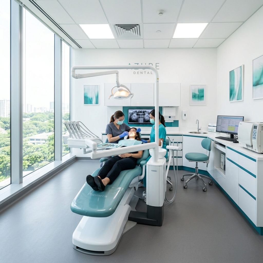 Modern dental clinic interior